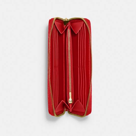 Coach Signature PVC Slim Envelope Wallet