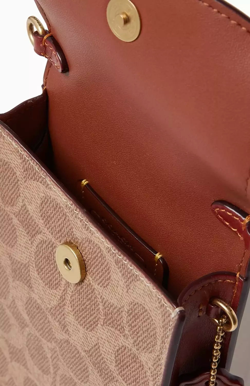 Coach Phone Crossbody Bag in Signature Canvas