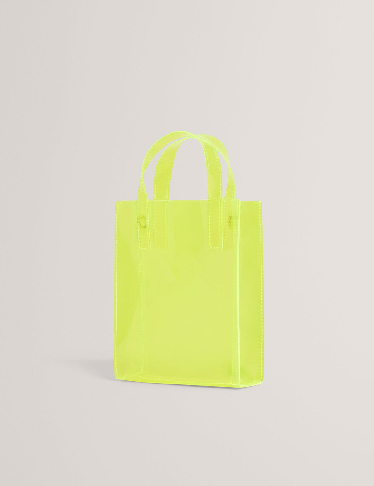 Ted Baker
Mini Neon Clear Vinyl Icon Tote Bag