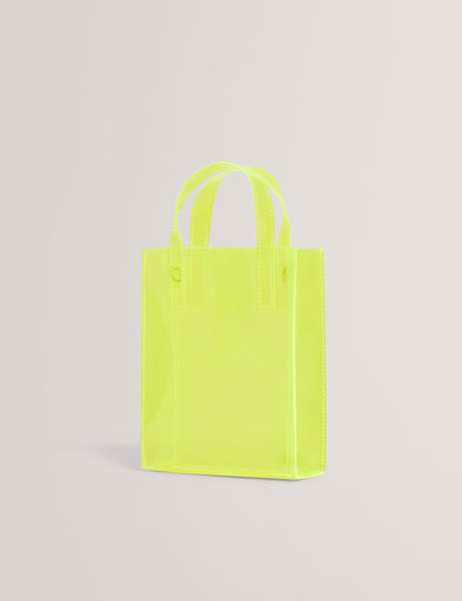 Ted Baker
Mini Neon Clear Vinyl Icon Tote Bag