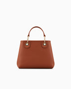 Emporio Armani Small Myea Shopper Bag With Deer Print