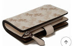 Coach Medium Corner Zip Wallet With Horse And Carriage Print