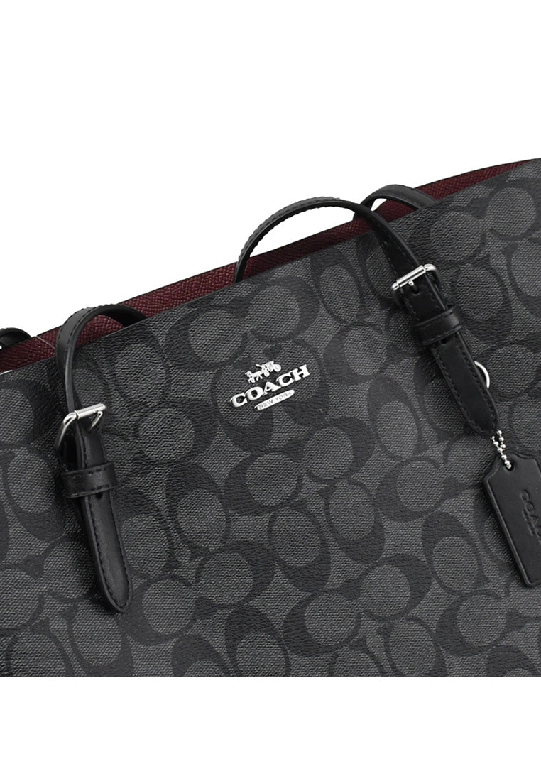 Coach Mollie Tote In Signature Canvas