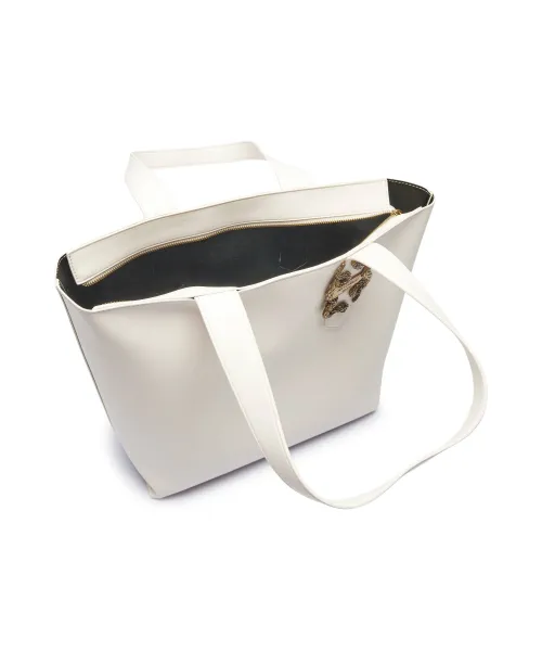 Just Cavalli Tote Bag With Mirror Snake