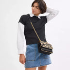Coach Klare Crossbody Bag With Leopard Print