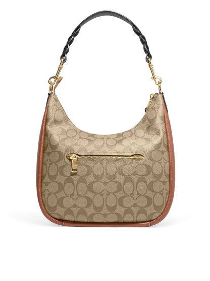 Coach Jules Hobo In Signature Canvas