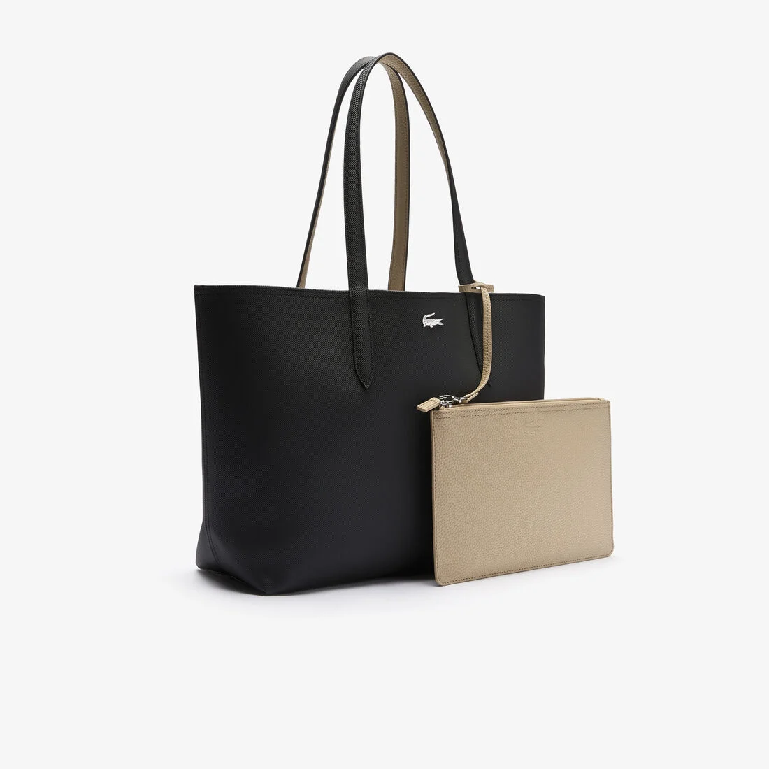 Lacoste Anna Reversible Tote With Pouch
