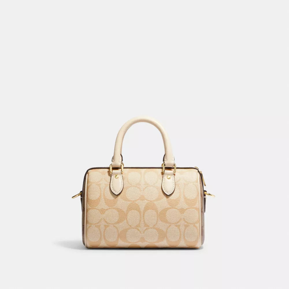 Coach Mini Rowan Crossbody in Signature Canvas