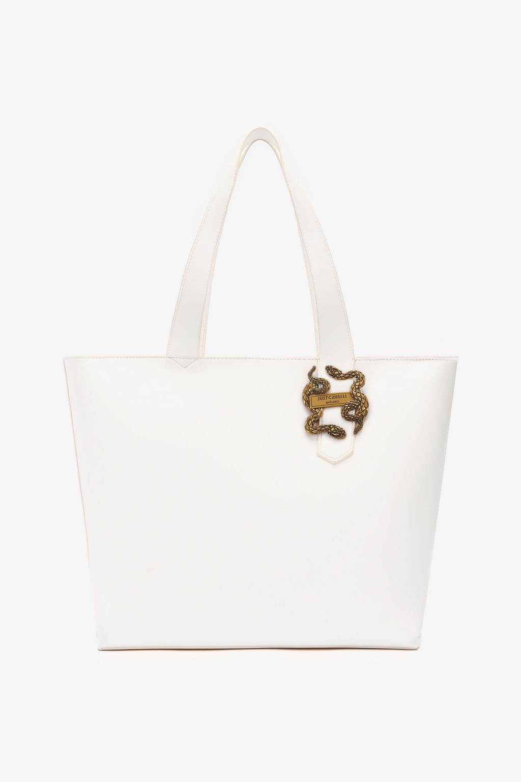 Just Cavalli Tote Bag With Mirror Snake