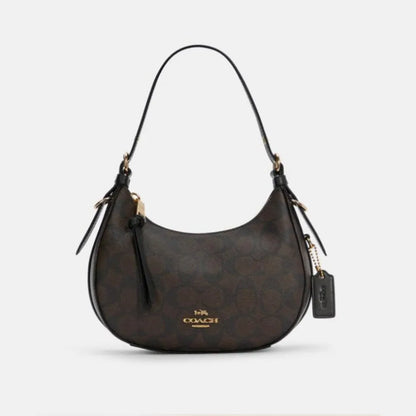 Coach Kleo Hobo In Signature Canvas