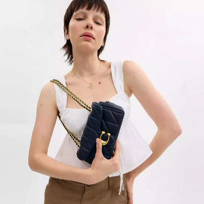 Coach Tabby Shoulder Bag 20 With Quilting