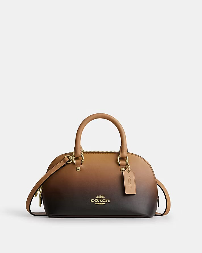 Coach Lara Mini Satchel Bag With Ombre
