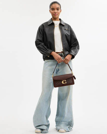 Coach Tabby Shoulder Bag 26 In Signature Canvas