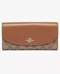 Coach Signature PVC Slim Envelope Wallet