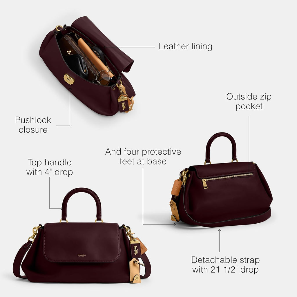 Coach Slouchy Rogue Top Handle Bag