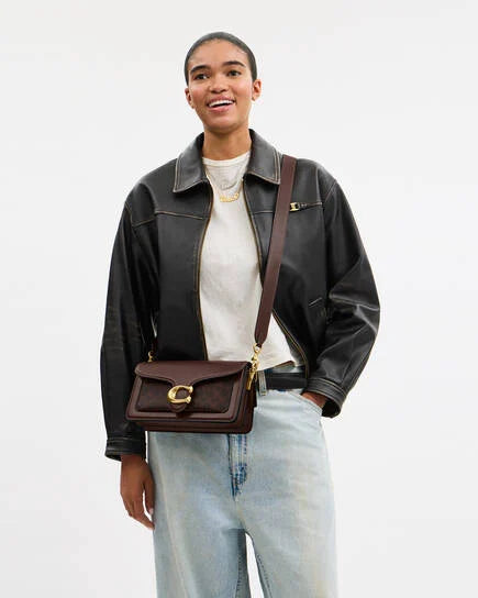 Coach Tabby Shoulder Bag 26 In Signature Canvas