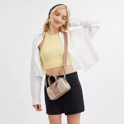 Coach Mini Rowan Crossbody in Signature Canvas