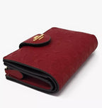 Coach Women's Medium Corner Zip Wallet In Signature Leather