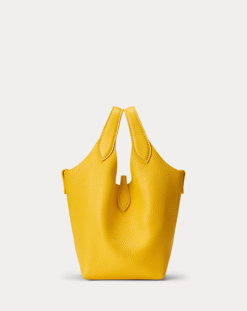 Ralph Lauren Polo Play Small Leather Tote & Crossbody