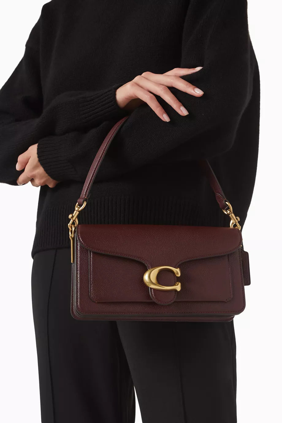Coach Tabby Shoulder Bag 26 - Burgundy