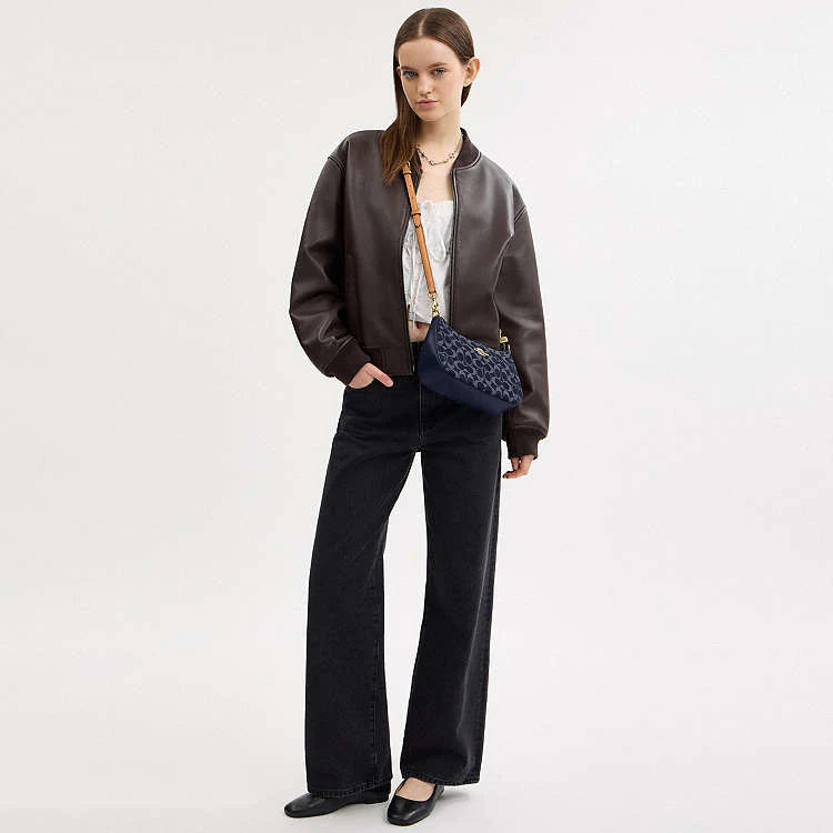 Coach Teri Shoulder Bag In Signature Denim