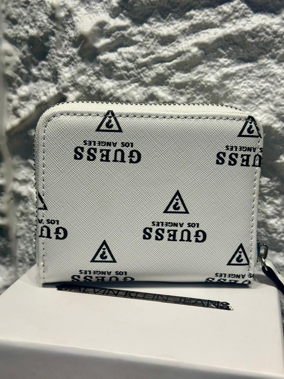 Guess Los Angeles zip-around wallet