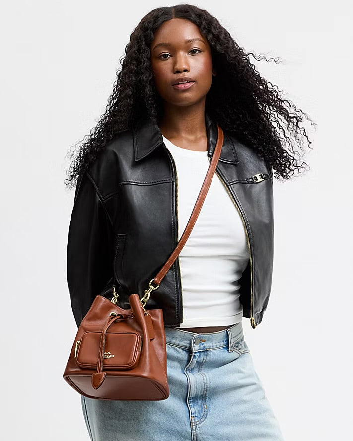 Coach Rowan Bucket Bag With Pocket