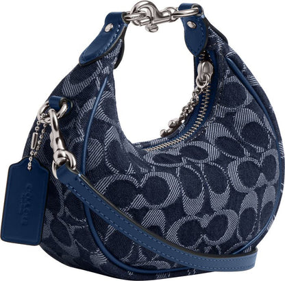 Coach Jonie Signature Washed Denim Crossbody Bag