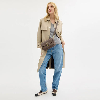 Coach Hadley Shoulder & Crossbody Bag Dark Stone