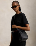 Ralph Lauren Polo Play Small Leather Tote & Crossbody