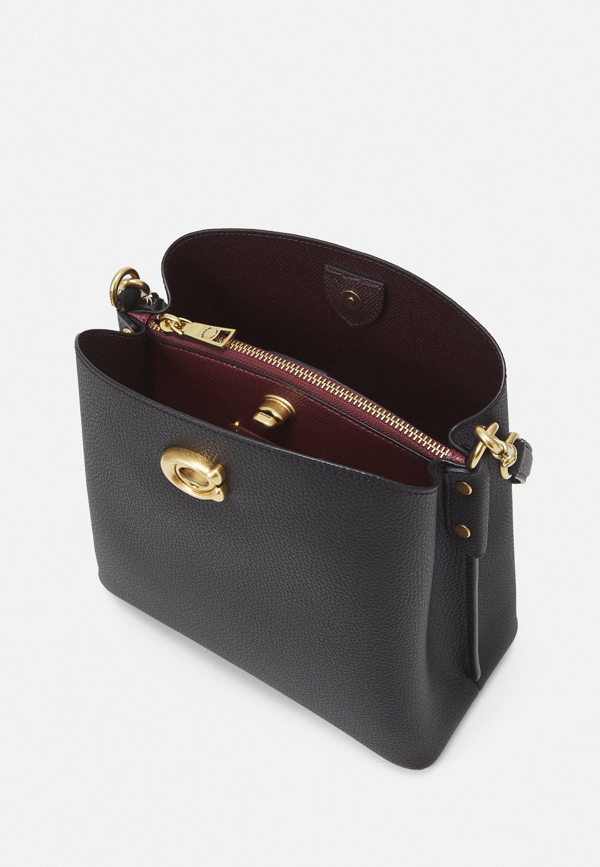Coach Willow Leather Bucket Bag