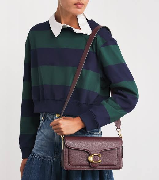 Coach Tabby Shoulder Bag 26 - Burgundy