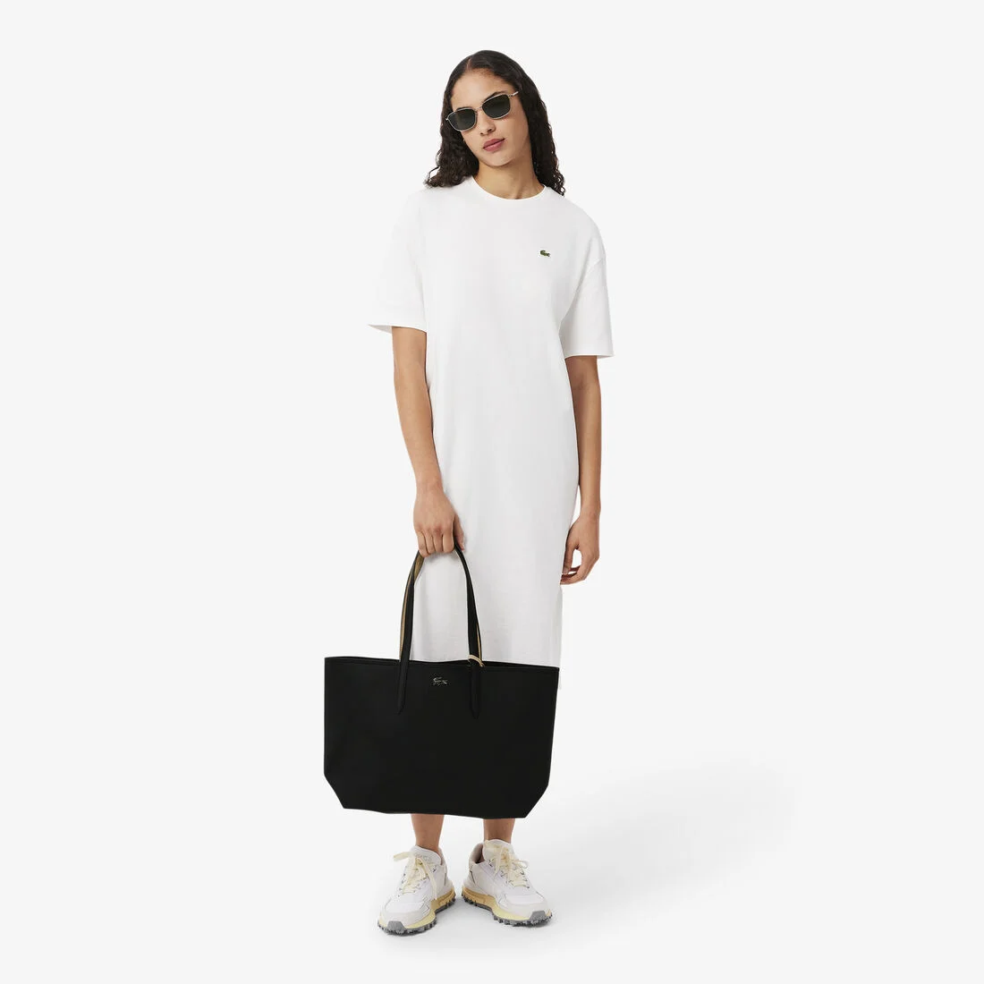 Lacoste Anna Reversible Tote With Pouch