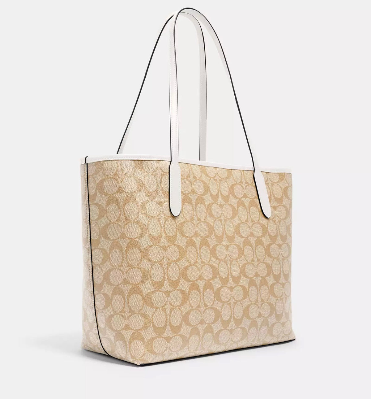 Coach City Tote Bag In Signature Canvas