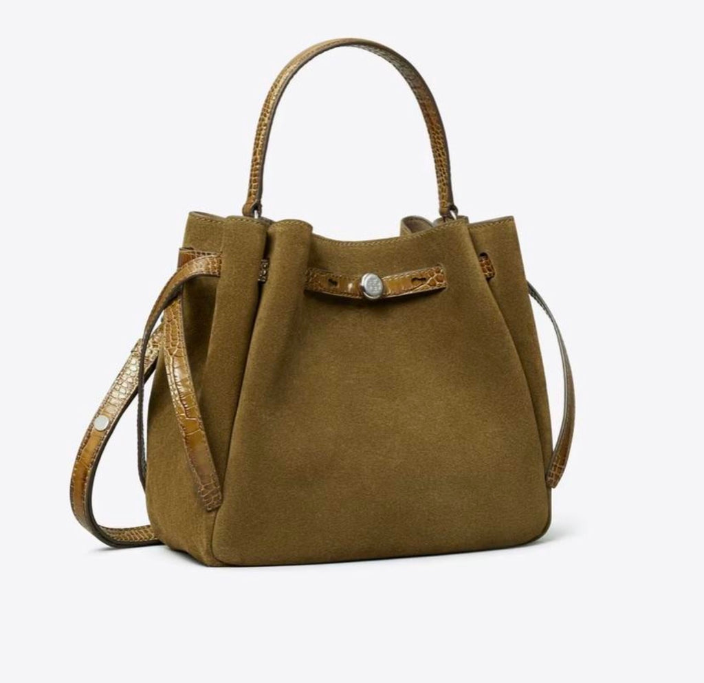Tory Burch Romy suede bucket bag