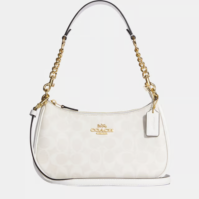 Coach Teri Shoulder Bag In Signature Canvas