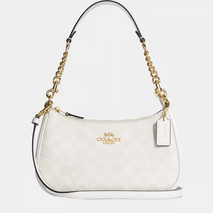 Coach Teri Shoulder Bag In Signature Canvas