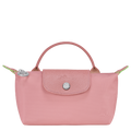 Longchamp Pouch Le Pliage Green Petal Pink Include Strap
