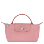 Longchamp Pouch Le Pliage Green Petal Pink Include Strap