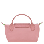 Longchamp Pouch Le Pliage Green Petal Pink Include Strap