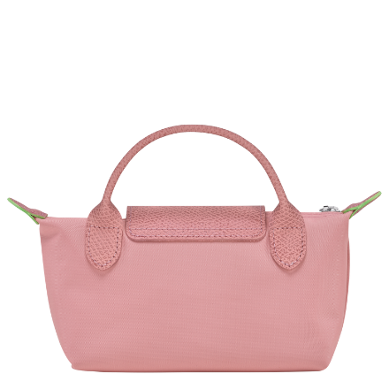 Longchamp Pouch Le Pliage Green Petal Pink Include Strap