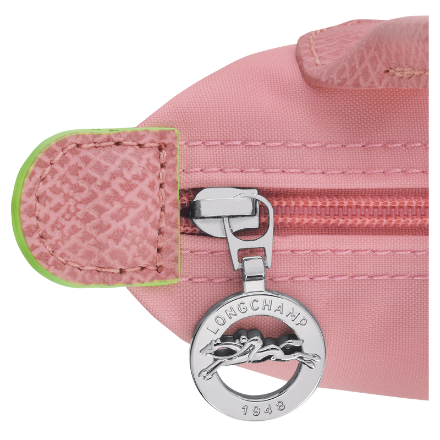 Longchamp Pouch Le Pliage Green Petal Pink Include Strap