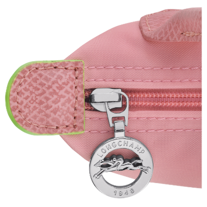 Longchamp Pouch Le Pliage Green Petal Pink Include Strap