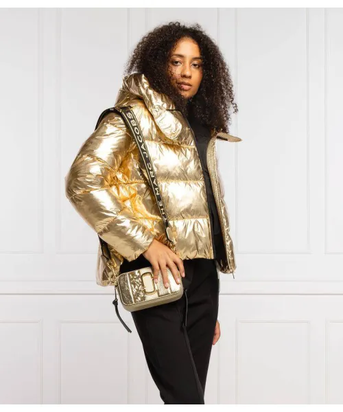 The Marc Jacobs Snapshot Cross-Body Bag Patchwork Metallic Gold