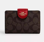 Coach Medium Corner Zip Wallet