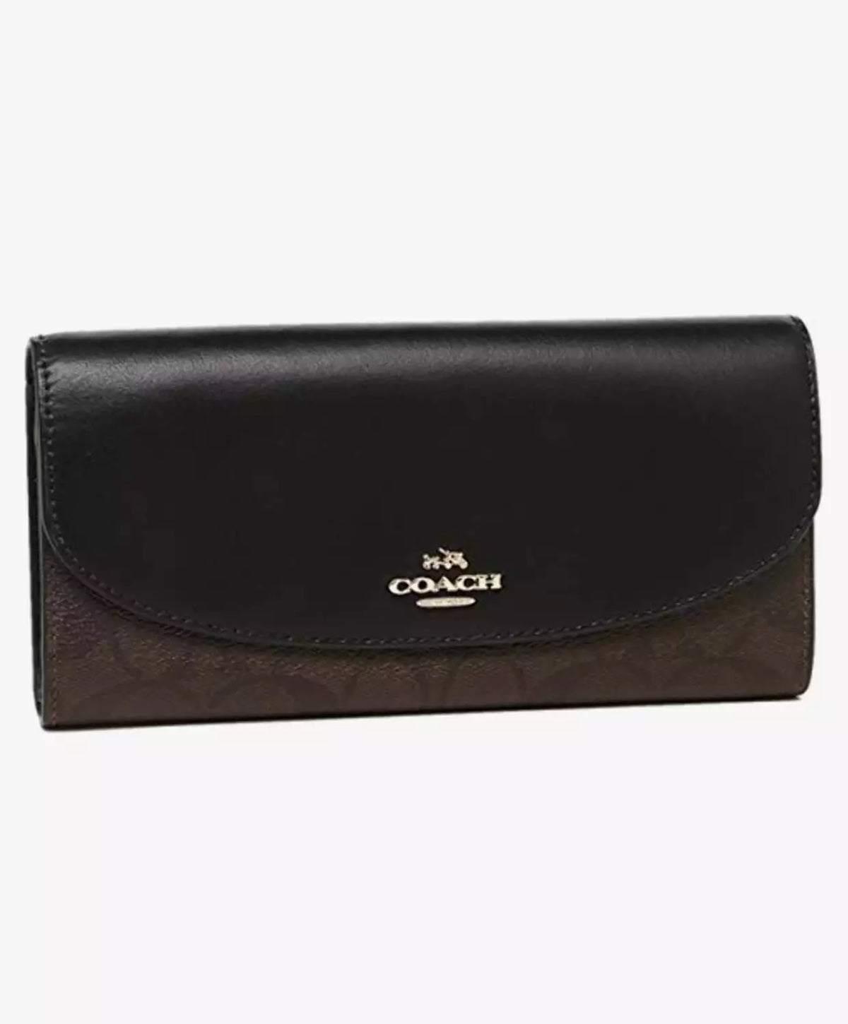 Coach Signature PVC Slim Envelope Wallet