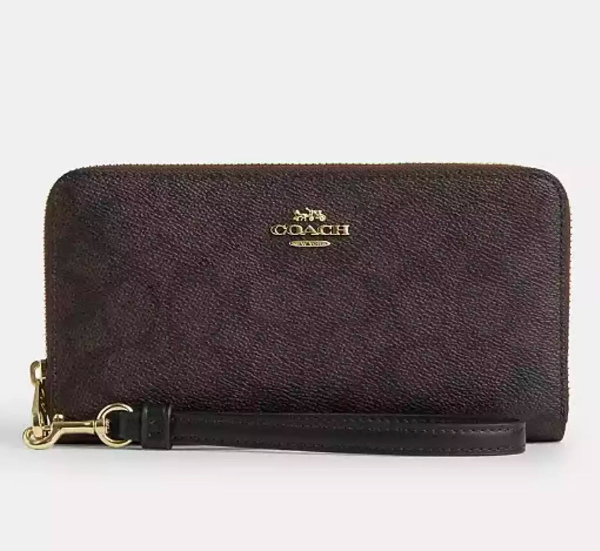 Coach Long Zip Around Wallet