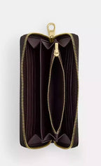 Coach Long Zip Around Wallet