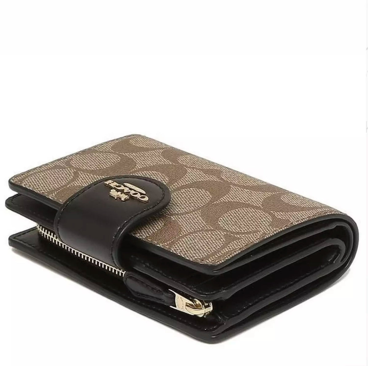 Coach Medium Corner Zip Wallet