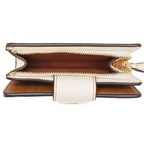 COACH Medium Corner Zip Wallet With Floral Cluster Print Style